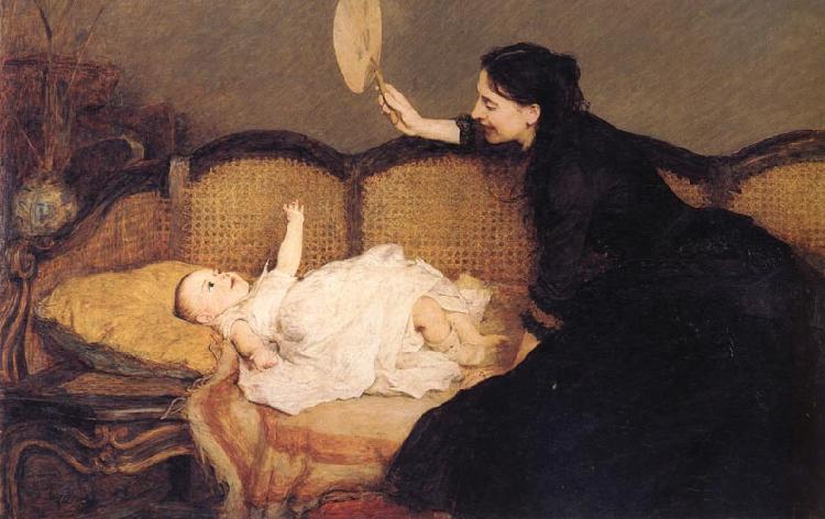 Orchardson, Sir William Quiller Master Baby oil painting picture